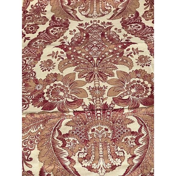 NEW Pottery Barn Flora Red Std Pillow Sham Toile Floral More Available - Picture 2 of 5